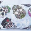 💀 Tanis Lavender Pillow – Soft Lavender Pillow with Gothic Skull Motif