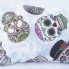 💀 Tanis Lavender Pillow – Soft Lavender Pillow with Gothic Skull Motif