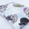 💀 Tanis Lavender Pillow – Soft Lavender Pillow with Gothic Skull Motif
