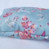 🌺 Turquoise Floral Lavender Pillow – Soft Aromatherapy Pillow