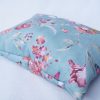 🌺 Turquoise Floral Lavender Pillow – Soft Aromatherapy Pillow