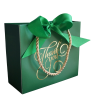 💚 Elegant Green Gift Bag – For 1 to 2 Candles