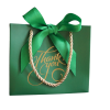 💚 Elegant Green Gift Bag – For 1 to 2 Candles