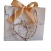 🤍 Elegant White Gift Bag – For 1 to 2 Candles