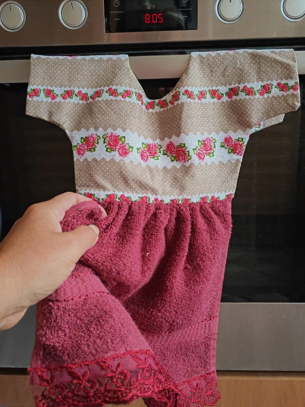 🍃 Handmade Kitchen Towel for Home Décor