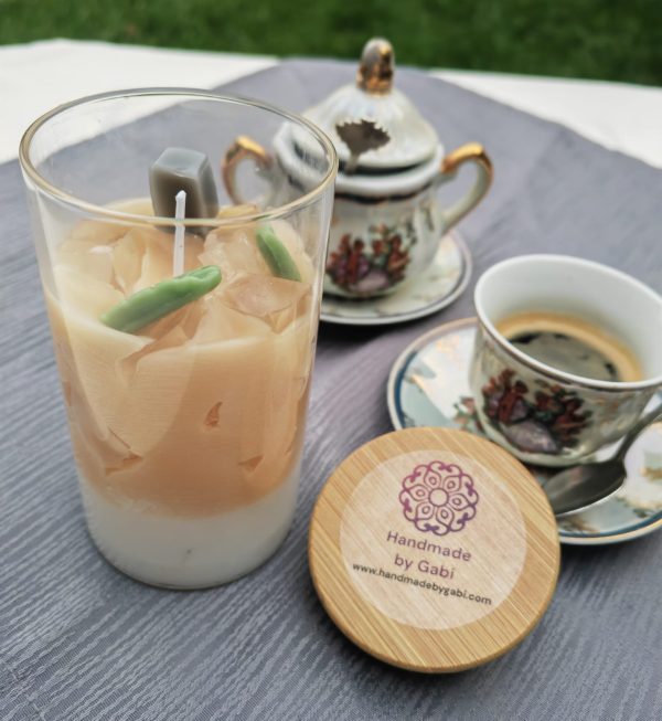 ☕ Handmade Coffee Latte Scented Candle