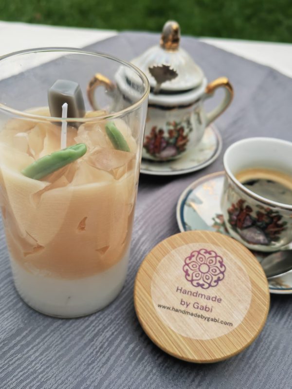 ☕ Handmade Coffee Latte Scented Candle
