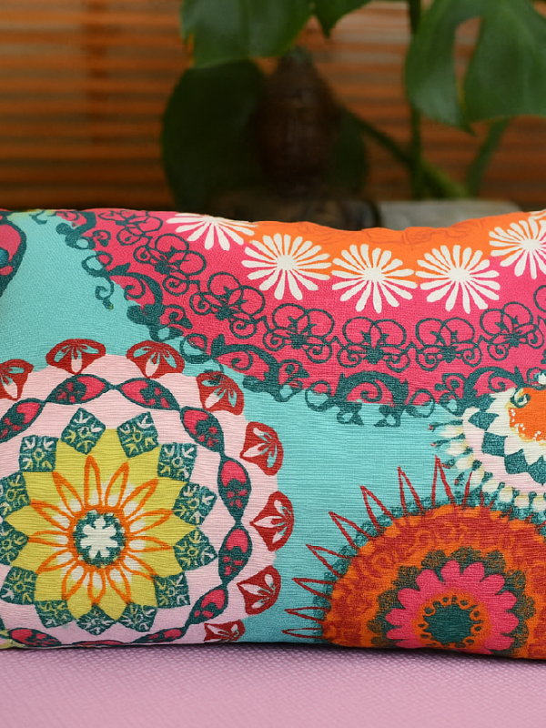 🕉️ Mandala Lavender Pillow – Calming Fragrance and Harmonious Design