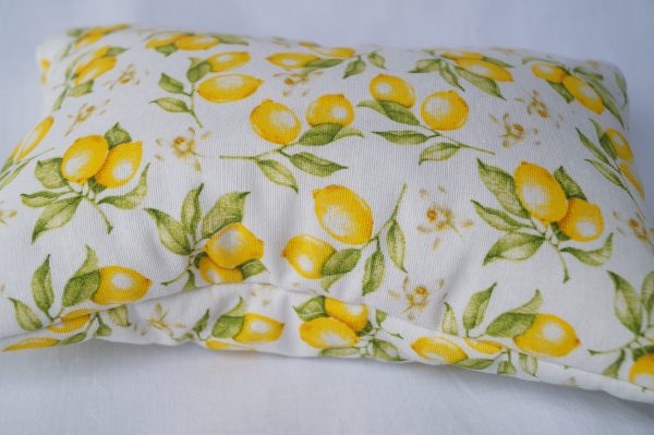 🍋 Lemon Lavender Pillow – Fresh Scented Pillow with a Sunny Lemon Design