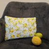 🍋 Lemon Lavender Pillow – Fresh Scented Pillow with a Sunny Lemon Design