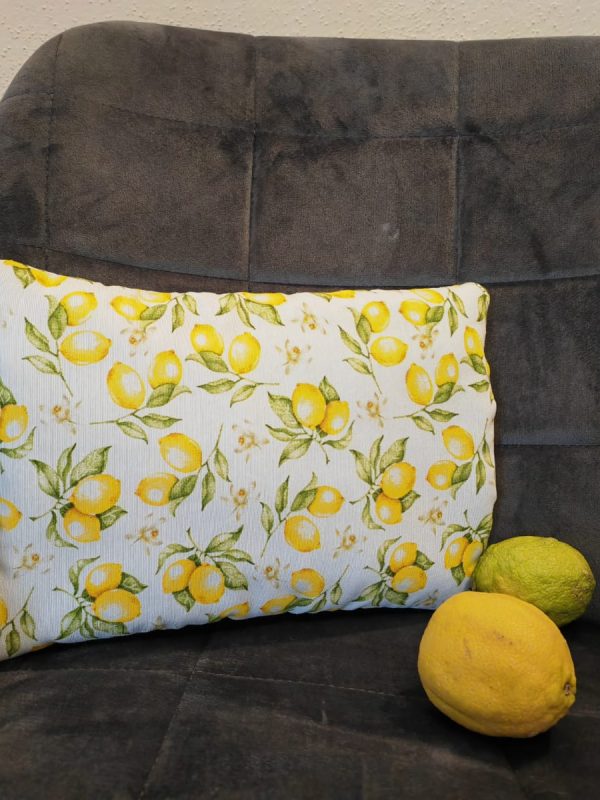 🍋 Lemon Lavender Pillow – Fresh Scented Pillow with a Sunny Lemon Design