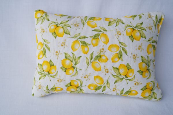 🍋 Lemon Lavender Pillow – Fresh Scented Pillow with a Sunny Lemon Design