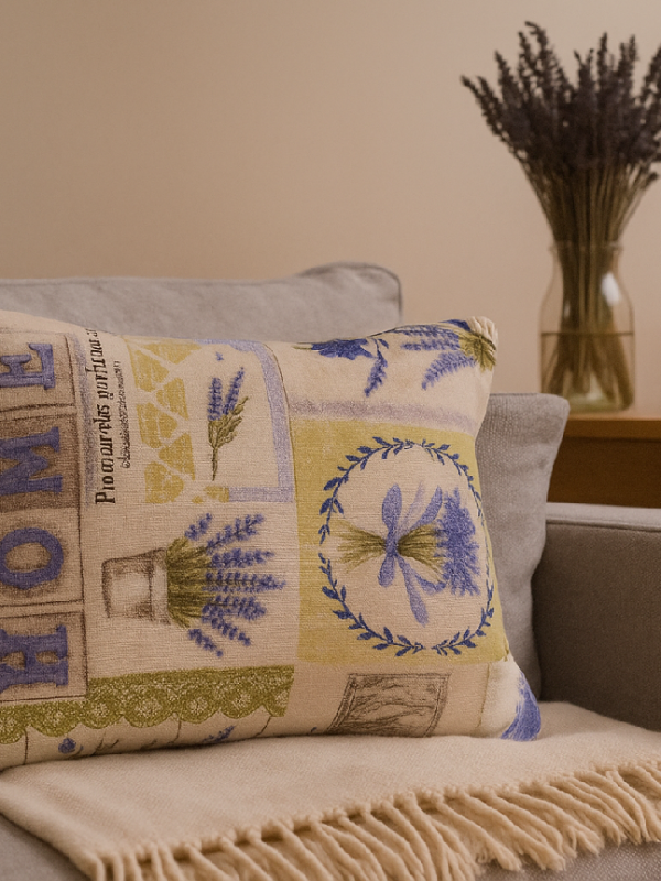 💙 Blue Dress Lavender Pillow – Elegant Scented Pillow with a Stylish Design