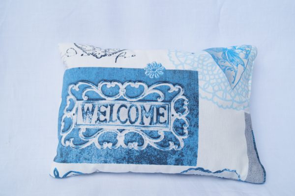 💙 Nostalgic Blue Lavender Pillow – Cozy Scented Pillow with a Vintage-Inspired Design