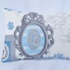 💙 Nostalgic Blue Lavender Pillow – Cozy Scented Pillow with a Vintage-Inspired Design